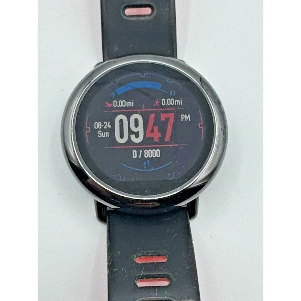 Amazfit Pace A1612 GPS Smartwatch Heart Rate Fitness Tracker Black Watch